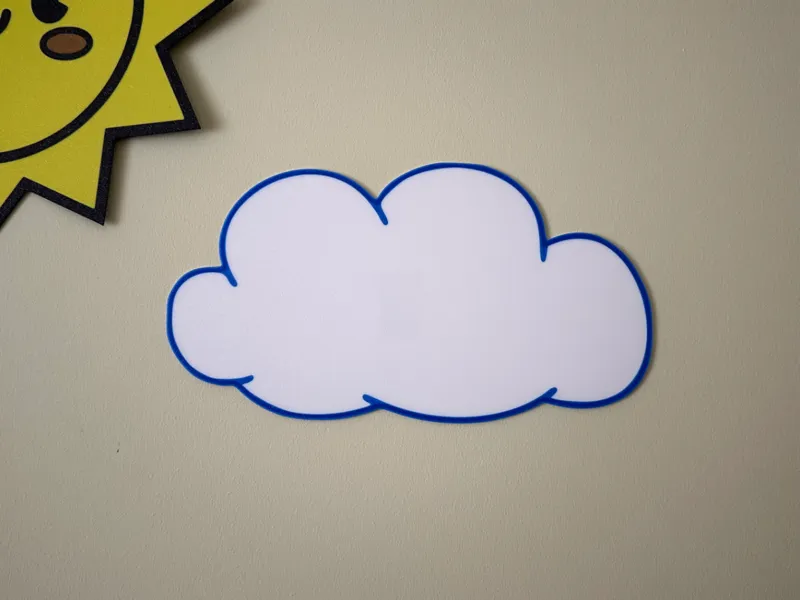 Cloud wall Decoration Children's room