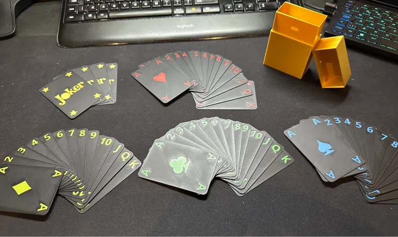 Playing Cards - Full Deck - Plus case