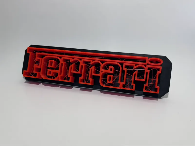String Ferrari Logo