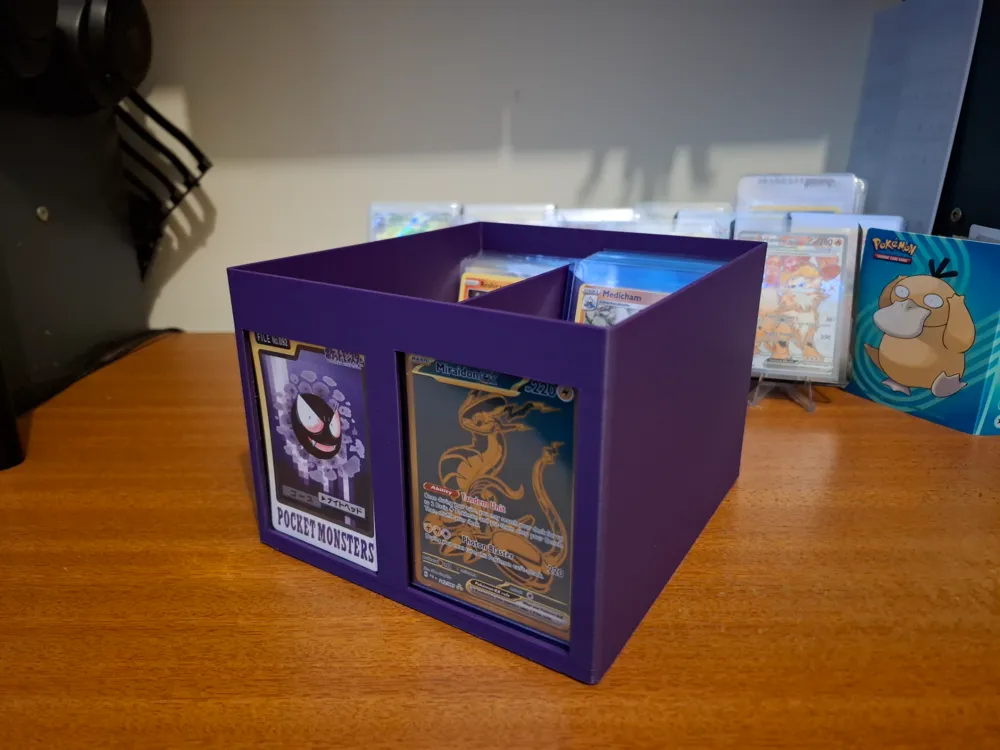 Card Box - Sleeve l Toploader - Free 3D Print Model - MakerWorld