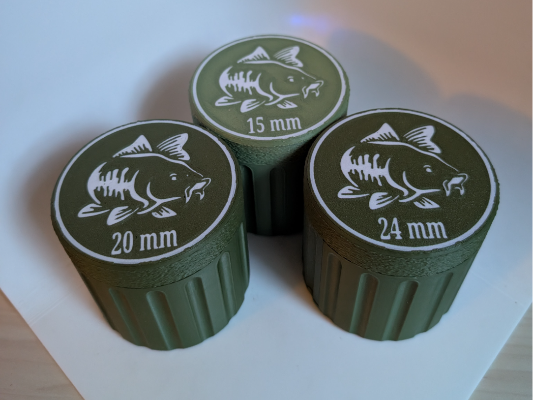 4 Facher Boilie Cutter Rund Verschiedene Größen 
