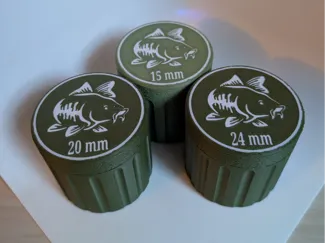 4 Facher Boilie Cutter Rund Verschiedene Größen 