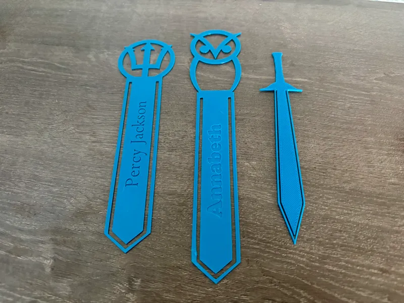 Percy Jackson Bookmarks