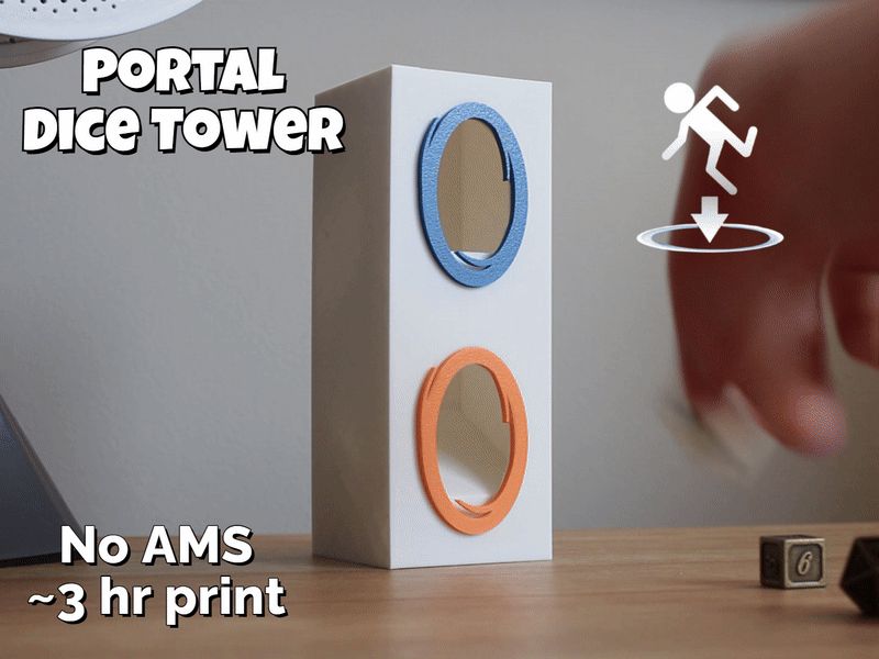 Portal Dice Tower