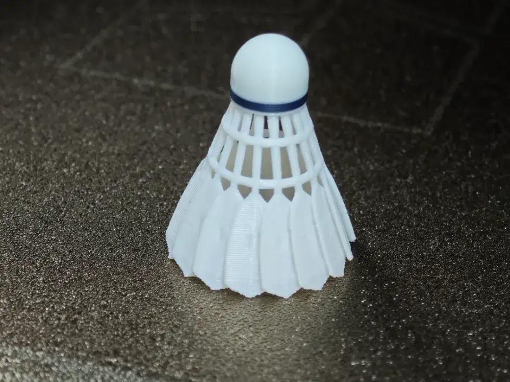 Miniatura 2 do modelo 3D 羽毛球 超级小