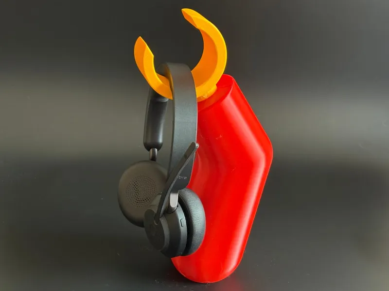 Arm headphone stand