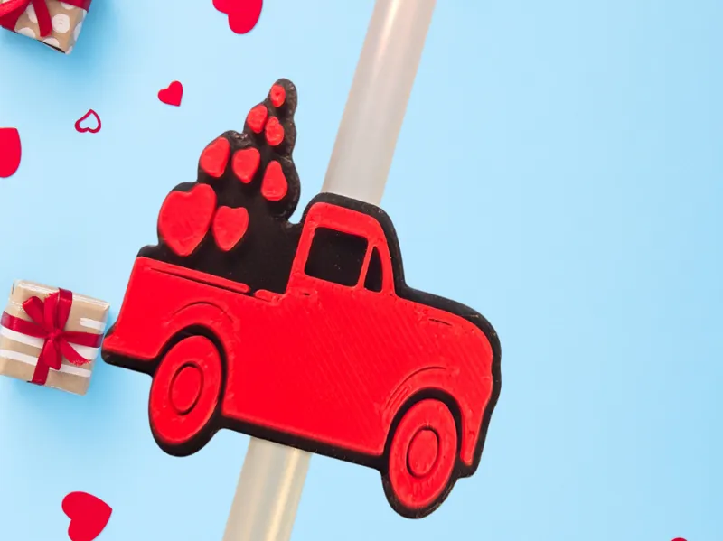 Truck of Hearts strawtopper