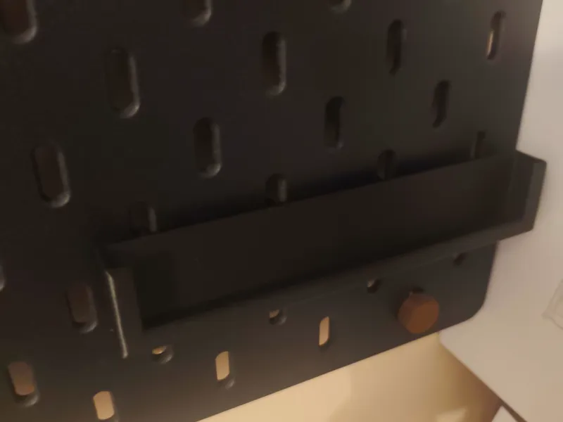 IKEA Skadis CD holder