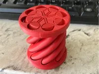 0.2mm layer, 2 walls, 15% infill, two colors