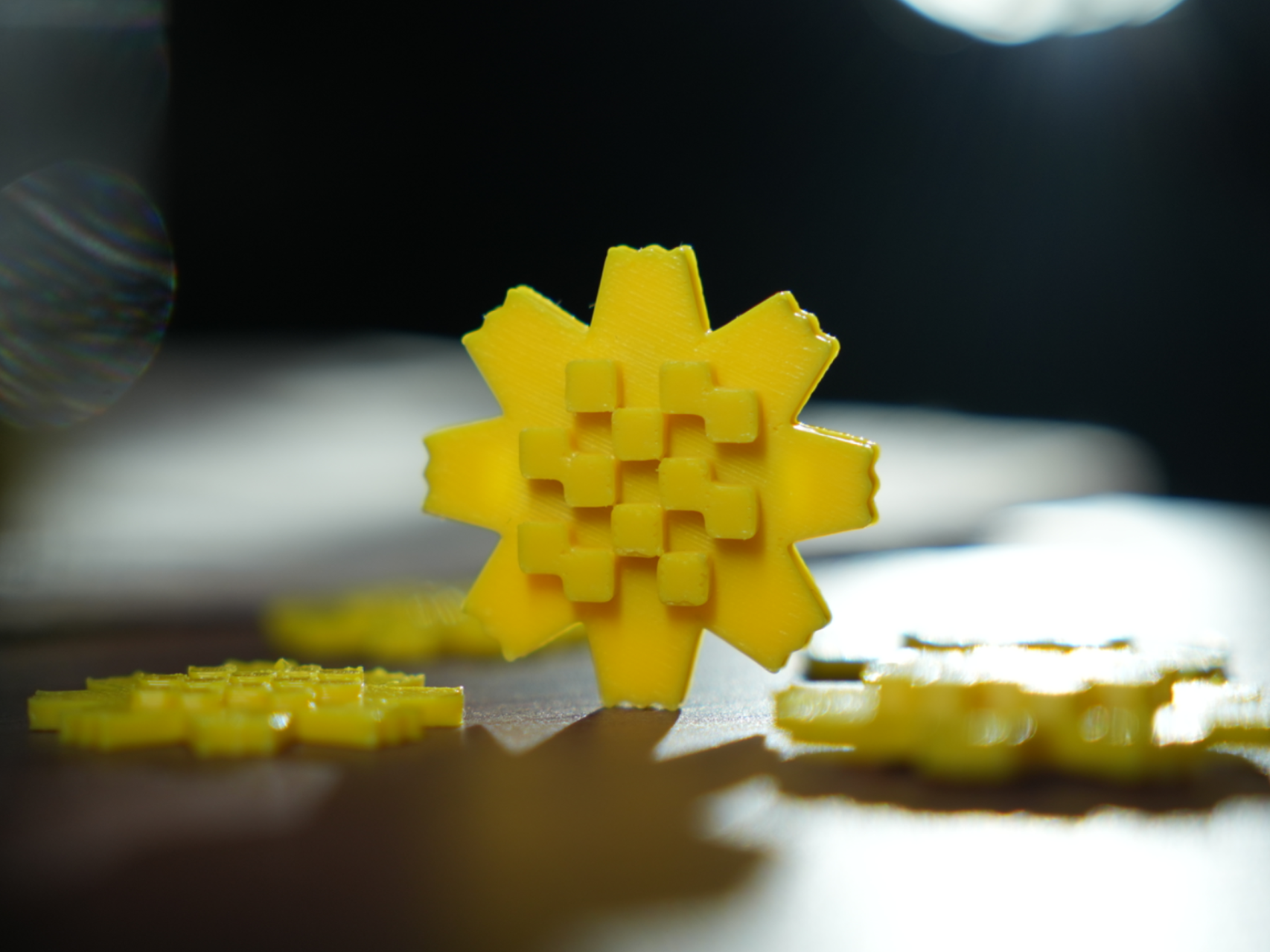 AlArfaj Flower Badge (3D Printable Version) 