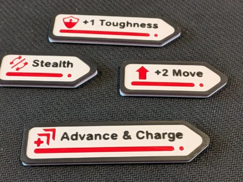Grimdark 40K Adeptus Mechanicus Haloscreed Tokens