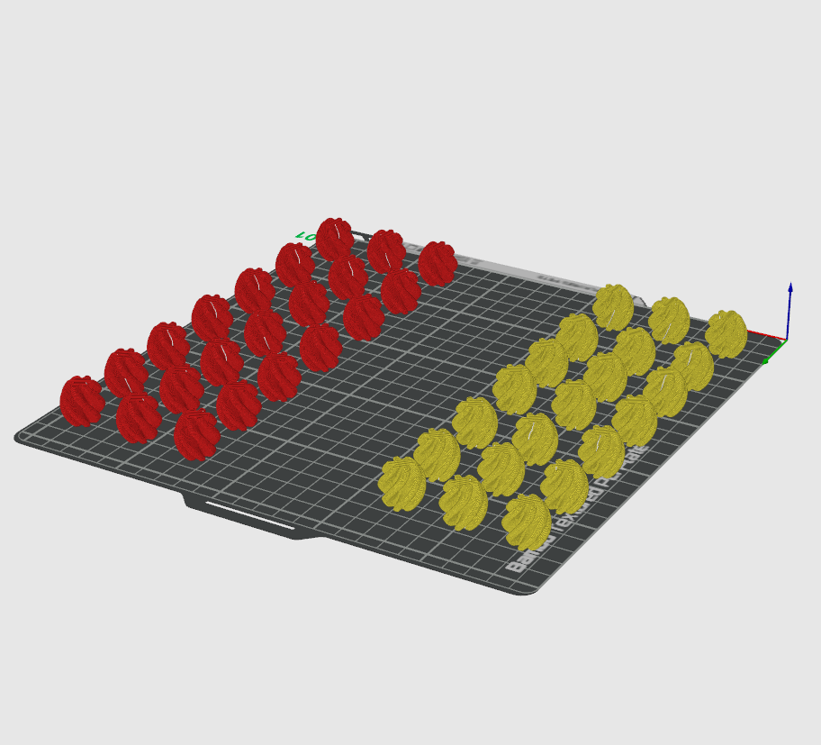 Miniatura 11 do modelo 3D Cascade Connect - A Self Sorting Connect 4