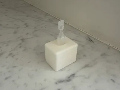 Eye drop vial holder