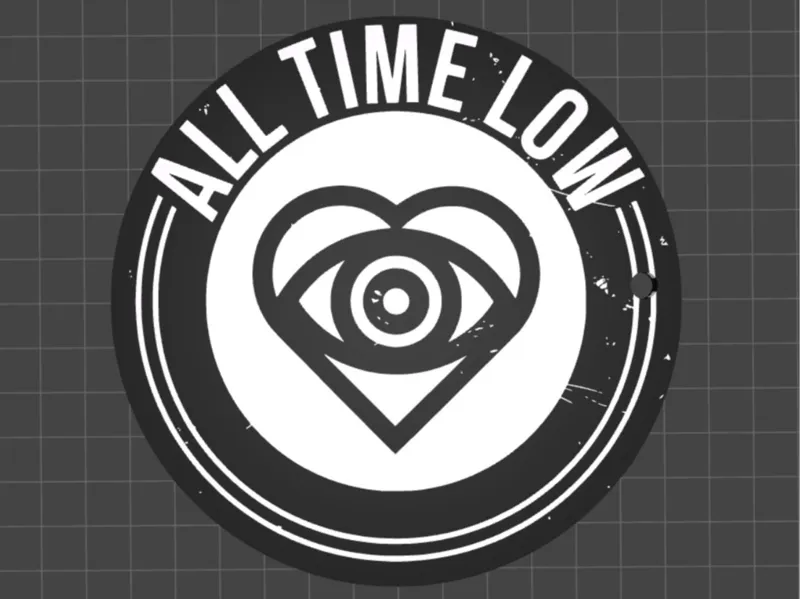 All Time Low Keychain