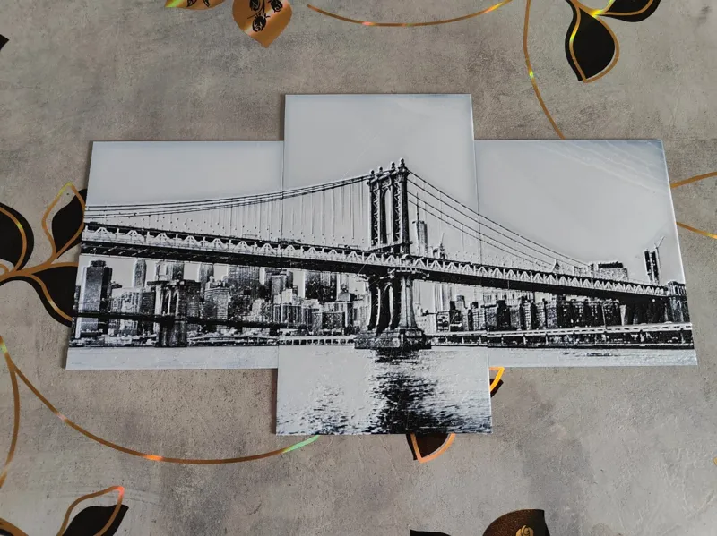 New York Brooklyn Bridge Hueforge
