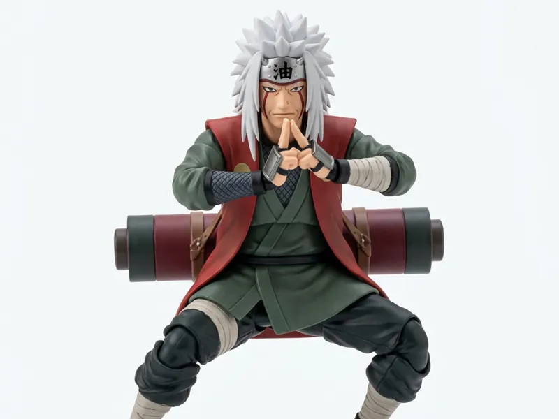 Jiraiya - naruto - fight pose series