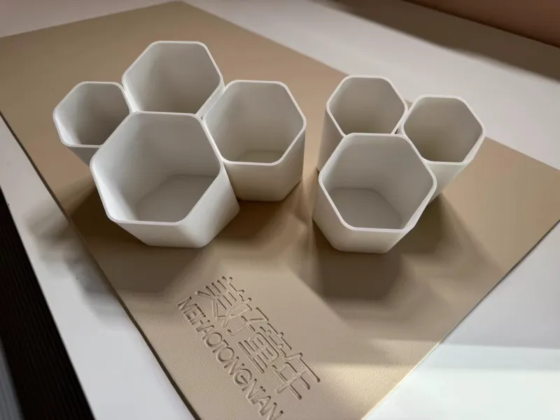 笔筒 蜂窝笔筒 组合笔筒 经典六角笔筒