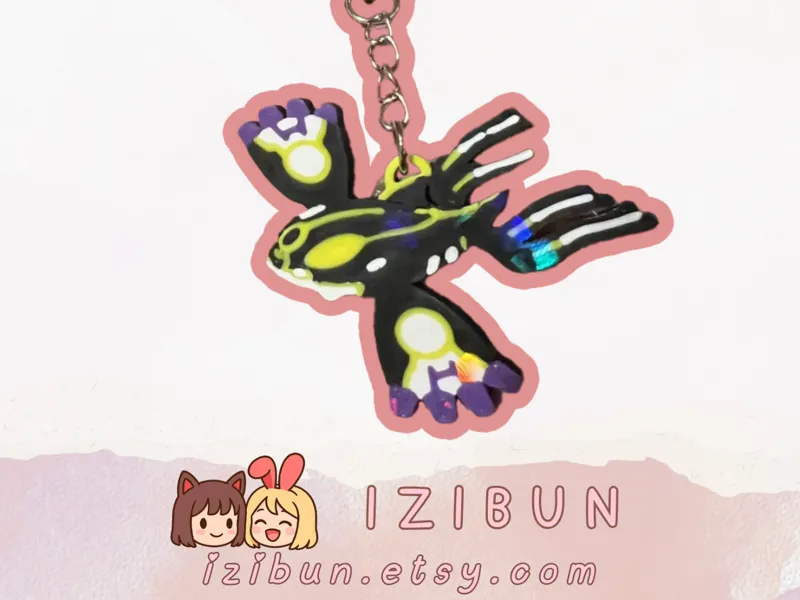 Shiny Kyogre Keychain