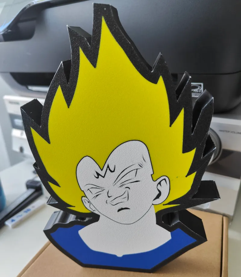 Majin Vegeta Lightbox
