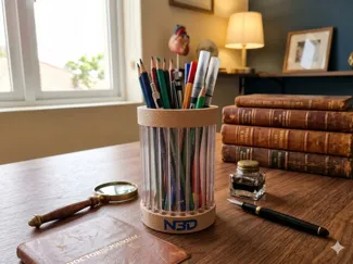 Porta Canetas Tubos Bic