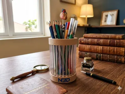 Bic Pen Tube Holder