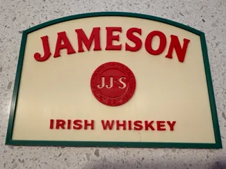Jameson Irish Whisky Sign