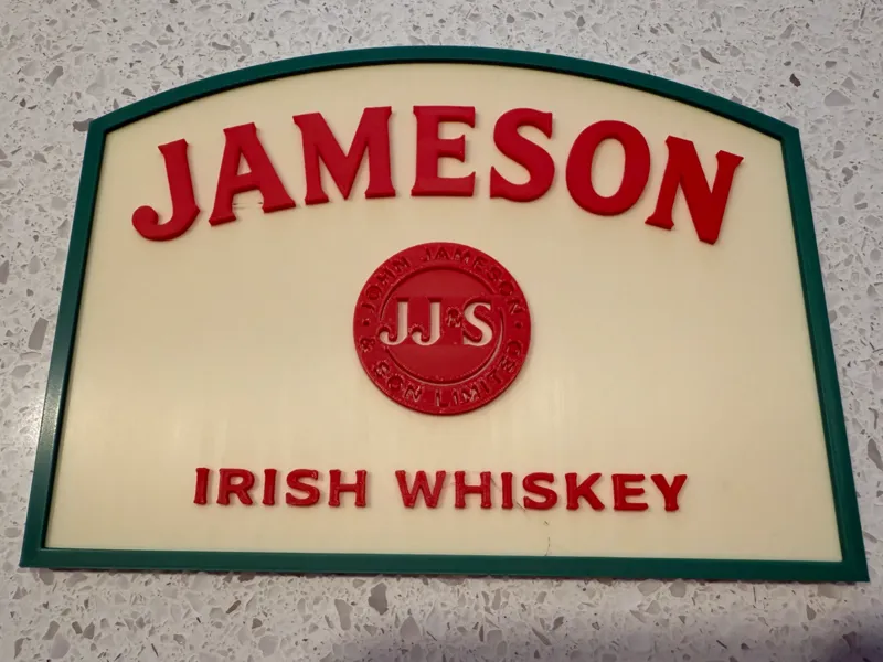 Jameson Irish Whisky Sign