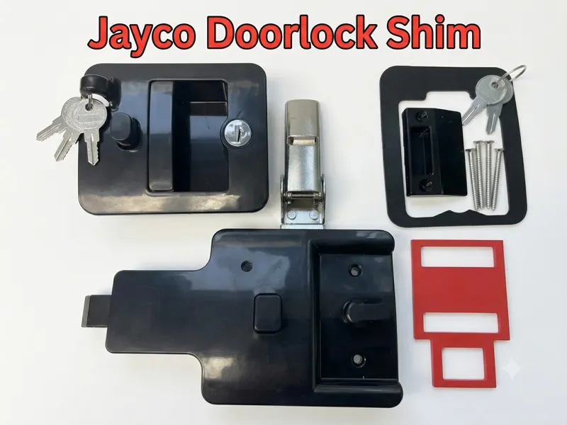 Jayco Campervan Door Lock Shim