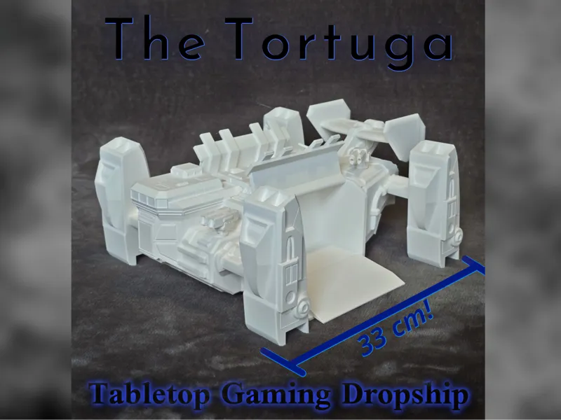 "The Tortuga" - Tabletop Heavy Dropship