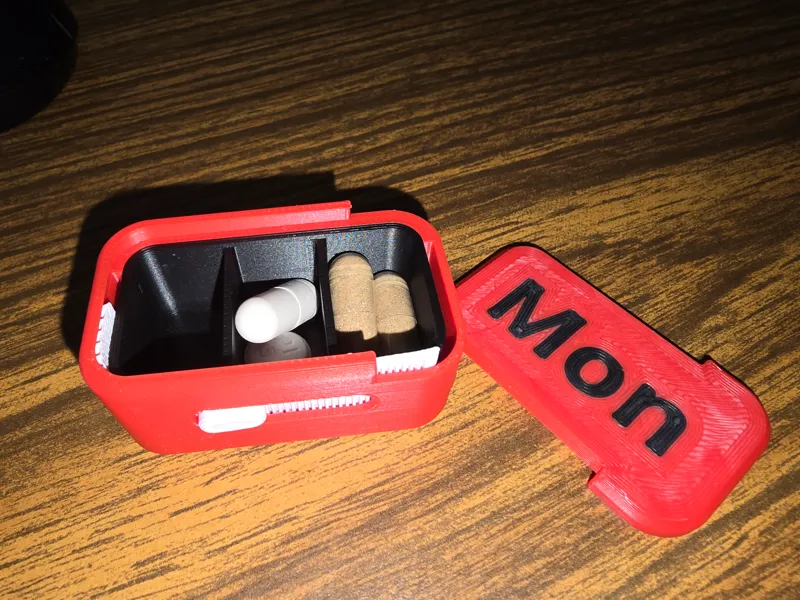 bigger pill box remix with a triple divider