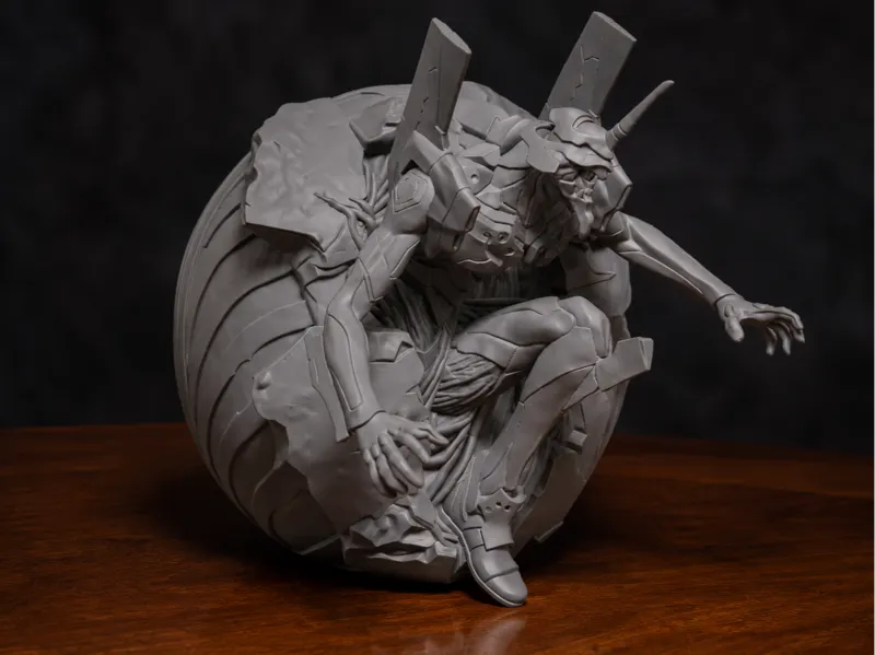 Evangelion - Eva 01 & Leliel 