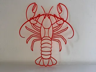 Decorazione Parete Aragosta