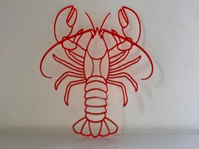 Lobster Wall Decoration