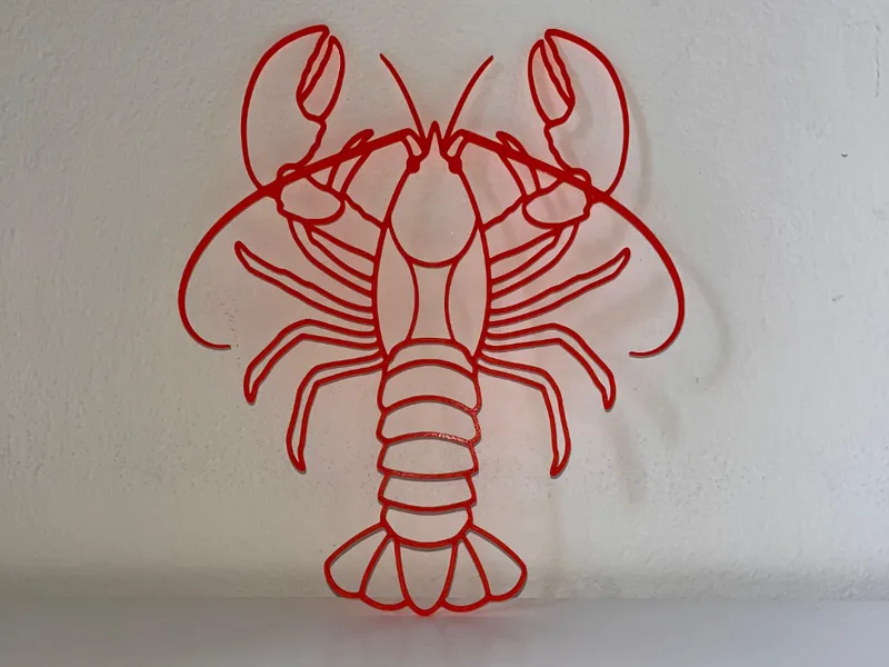 Decorazione Parete Aragosta