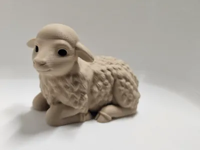 Cute Easter Lamb, Cute Little Sheep