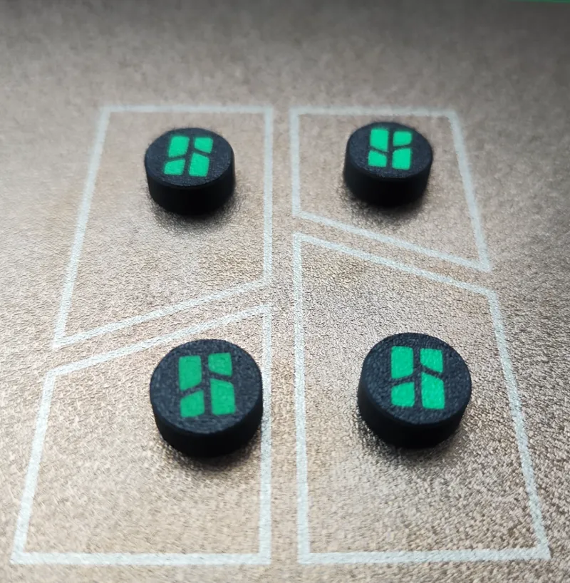 Screw Covers / Caps for IKEA Skadis Pegboard