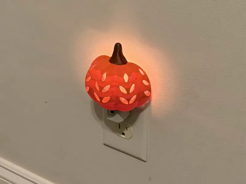 Pumpkin Night Light Cover