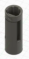 Outer 12.7mm Flat Plate Top Spin (Shaftless Version) 0.2mm layer, 2 walls, 15% infill