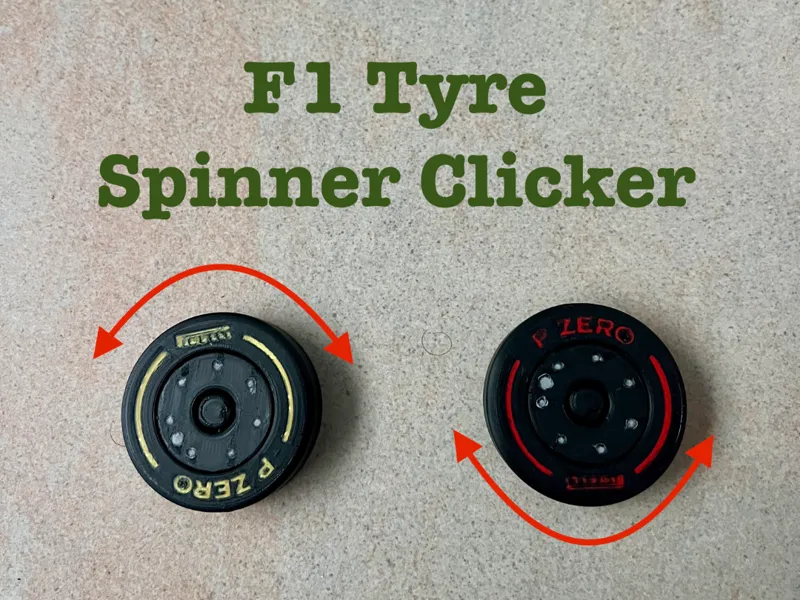 F1 Tyre 2025 Fidget Clicker
