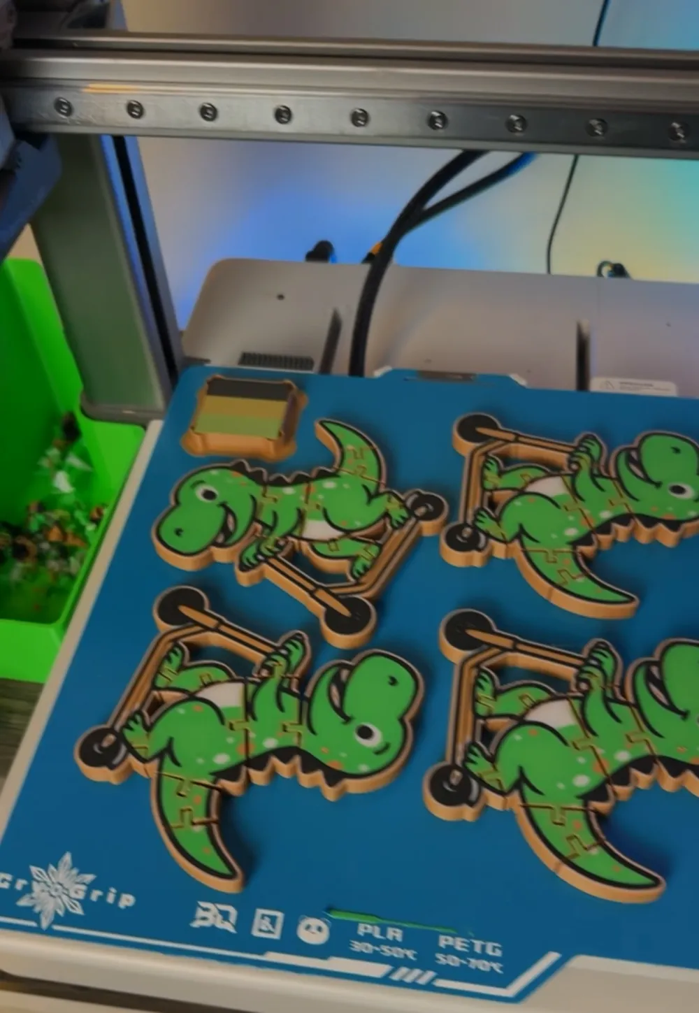 FlexiScooterDino by The Fresh Prints MakerWorld: Download Free 3D Models