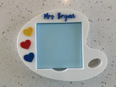 Customizable Sticky Note Holder - Palette