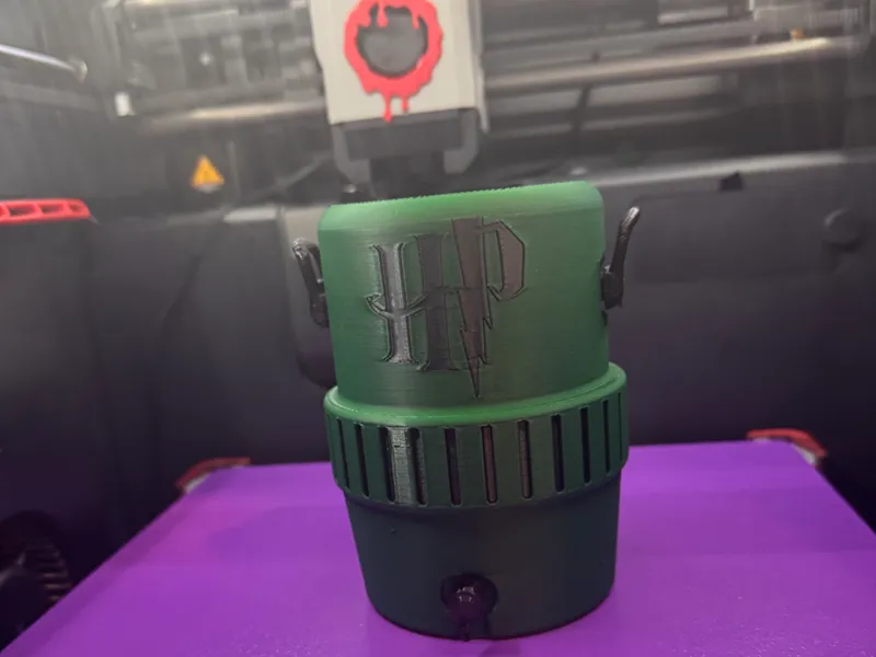 Harry-potter igloo style koozie