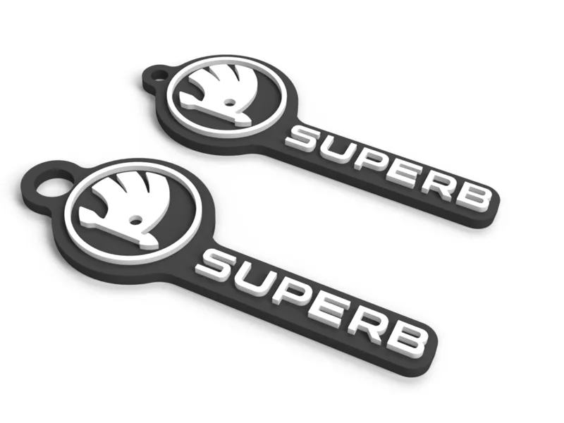 Skoda Superb Keychain