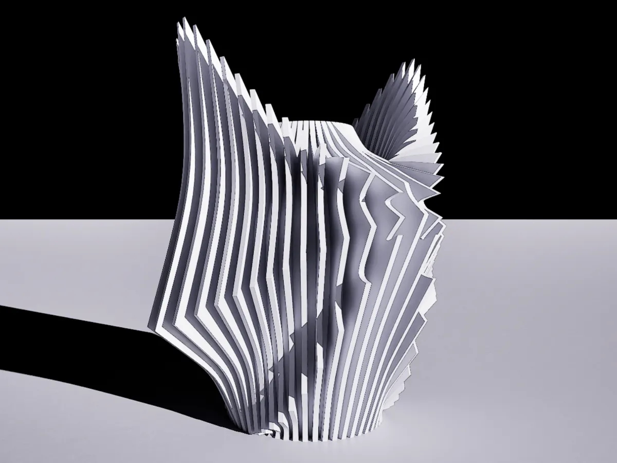 Vase or sculpture or object - Free 3D Print Model - MakerWorld