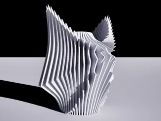 花瓶または彫刻またはオブジェ