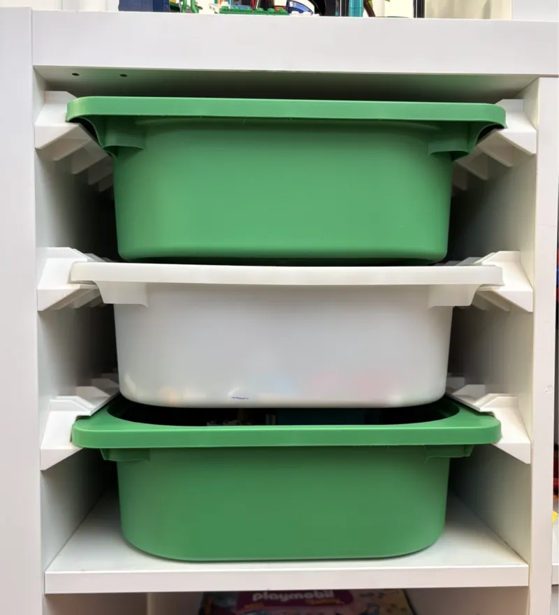Adapter for IKEA Trofast Boxes into Kallax (V2)