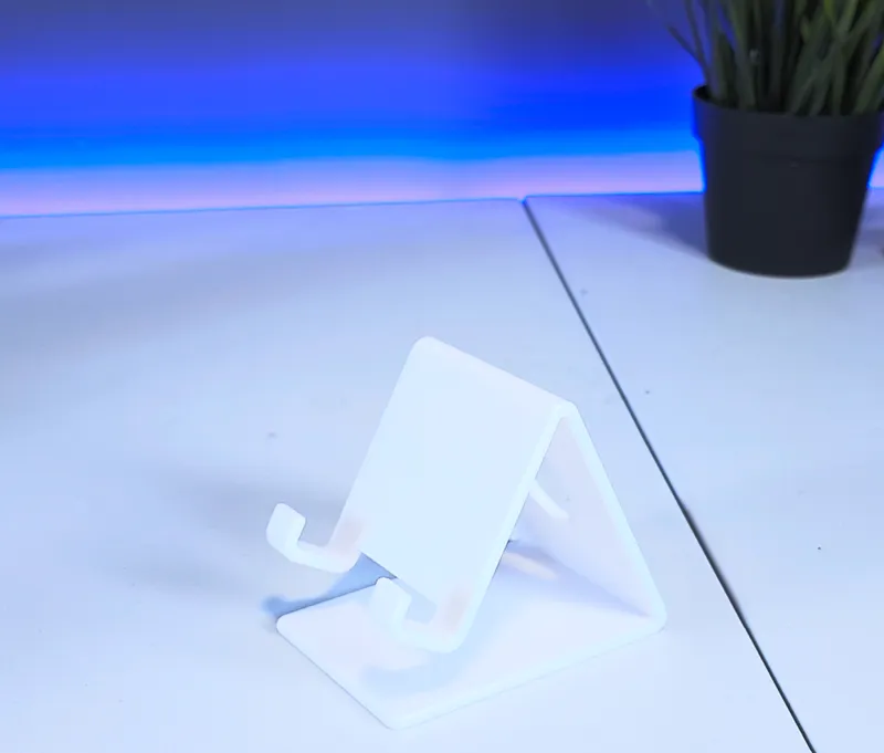 Phone Stand With Charging Hole