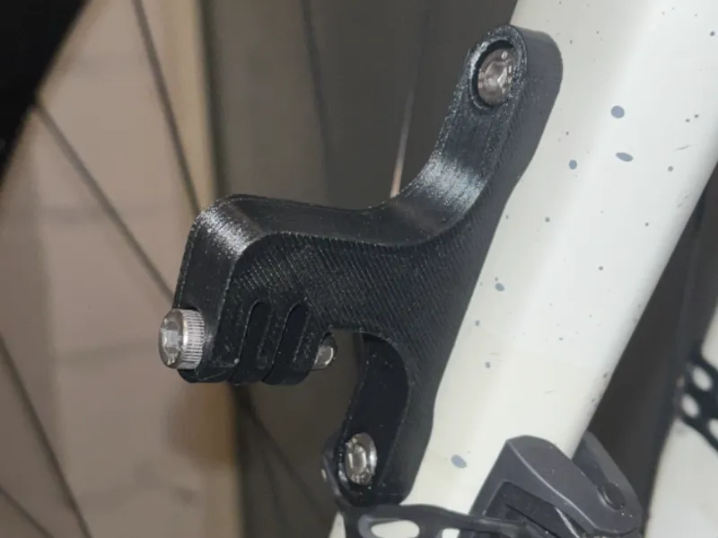 Gravelbike Rose Gabel GoPro/Magic Shine Halter
