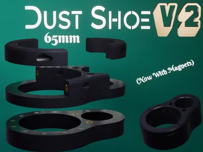 65mm Dust Shoe V2 Genmitsu Router