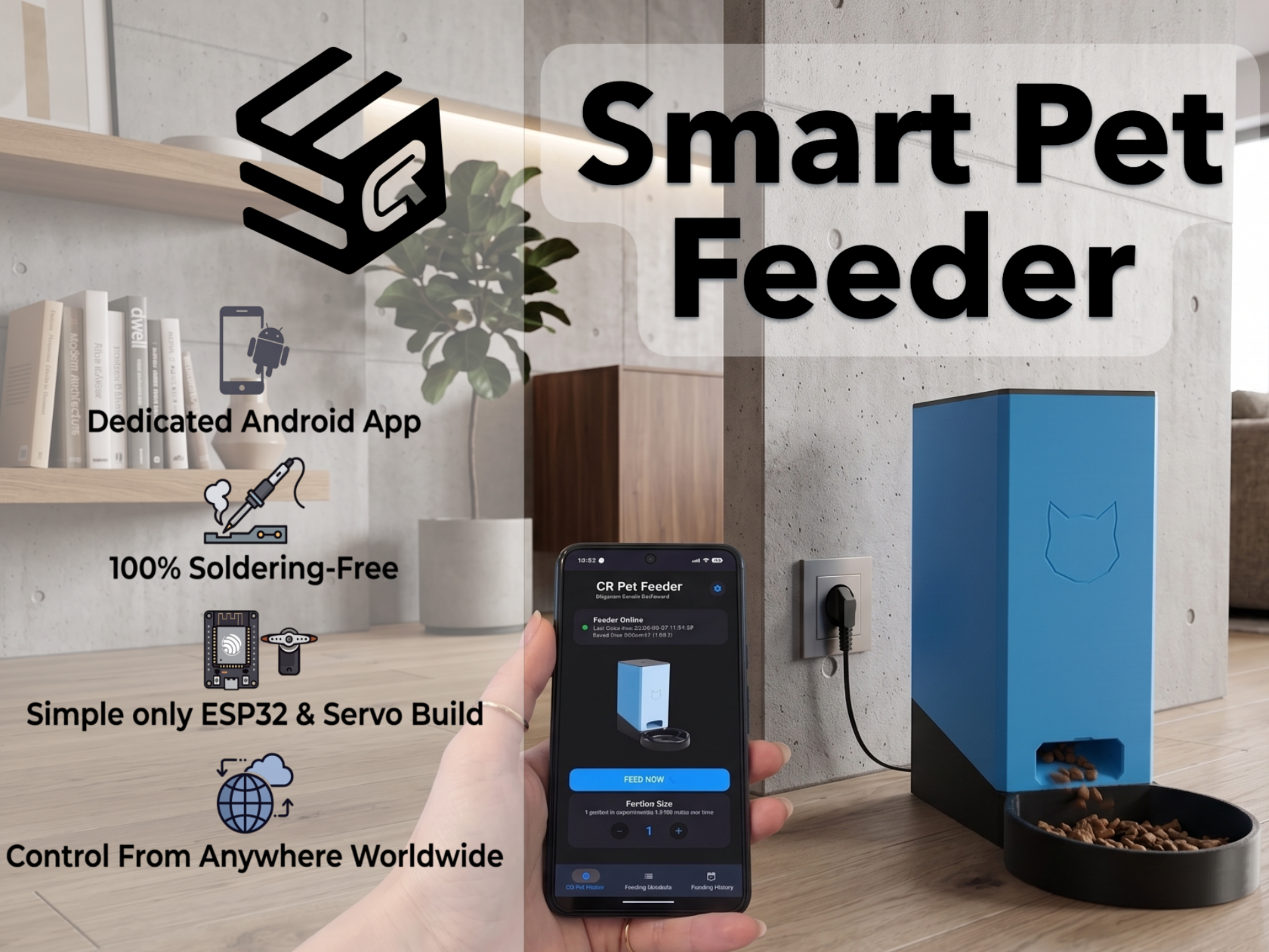 Smart Automatic Pet Feeder